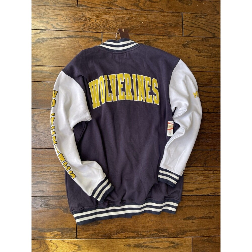 U Of M Michigan Jacket  Large Tall - Picture 9 of 11